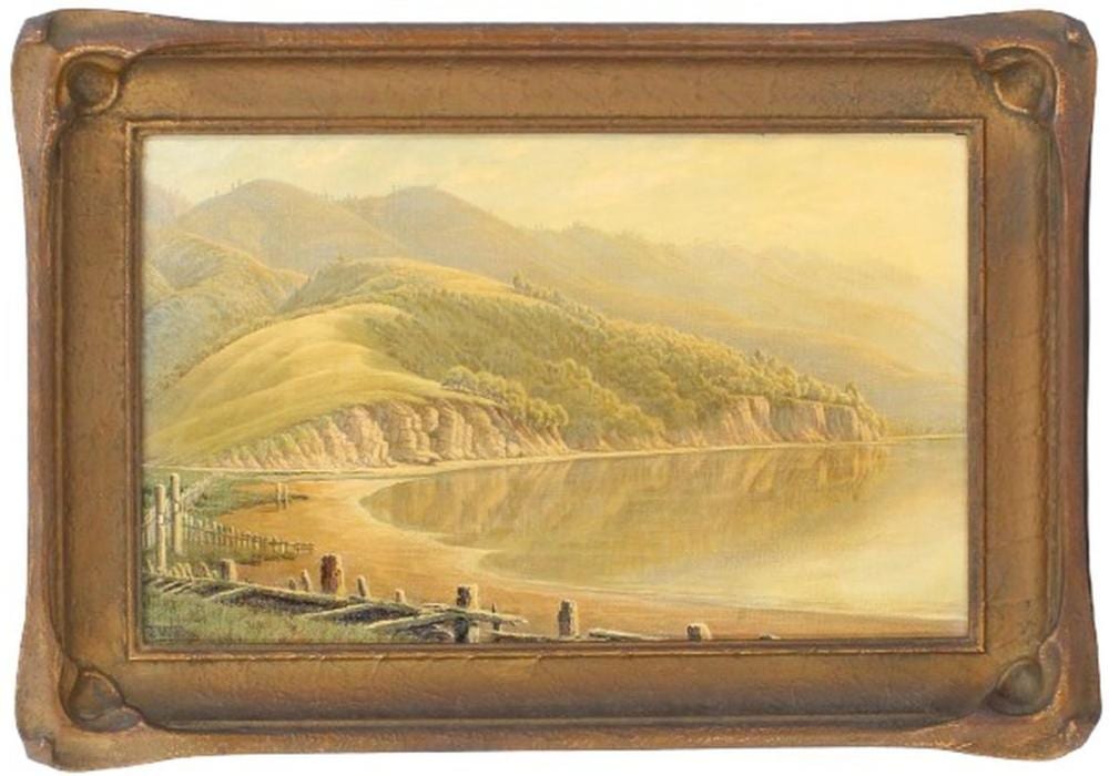 Jack Wisby comparable auction result: jack wisby 1869 1940 american oil on board