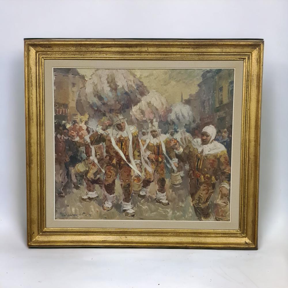 albert chavepeyer 1899 1986 cort ge de gilles huile sur toile dimensions 60 x 70 cm · MJV Soudant · 2023-10-29 Albert Chavepeyer comparable auction result: albert chavepeyer 1899 1986 cort ge de gilles huile sur toile dimensions 60 x 70 cm