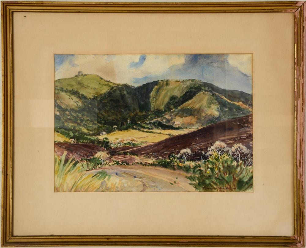 Franklin Townsend Morgan comparable auction result: franklin townsend morgan 1883 1965 mountain landscape