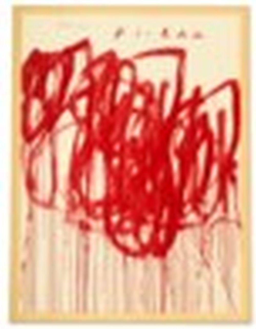 Cy Twombly (1928-2011) Untitled (Bacchus 1st Version II) acrylic, oilstick comparable sale