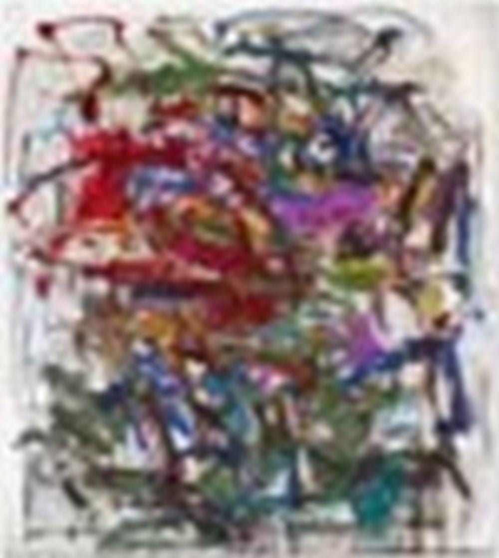 Joan Mitchell (1925-1992) Untitled oil on canvas 97 ½ x 86 ½ in. (247.7 x 2 comparable sale