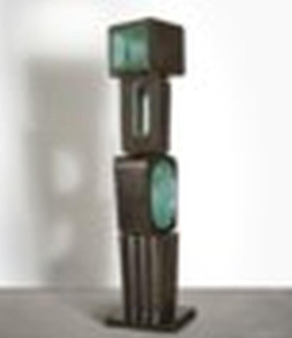 Barbara Hepworth (1903-1975) The Family of Man: Ancestor II bronze with dar comparable sale