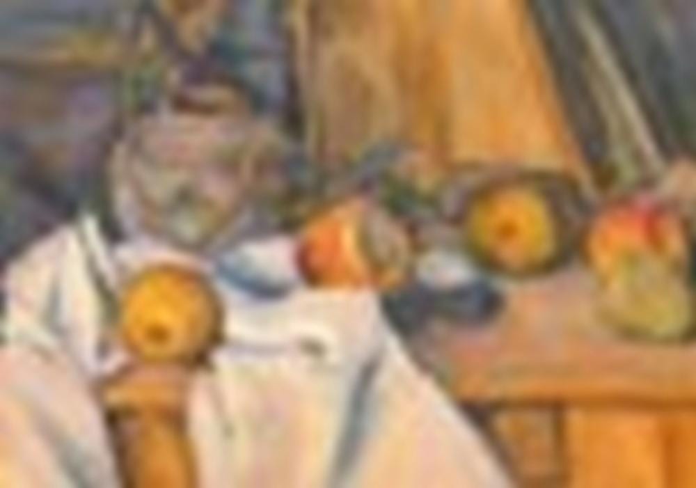 Paul Cezanne (1839-1906) Fruits et pot de gingembre oil on canvas 13 1⁄8 x comparable sale
