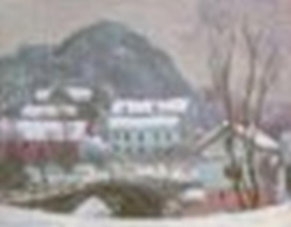 Claude Monet (1840-1926) Sandviken, Norvège, effet de neige oil on canvas 2 comparable sale