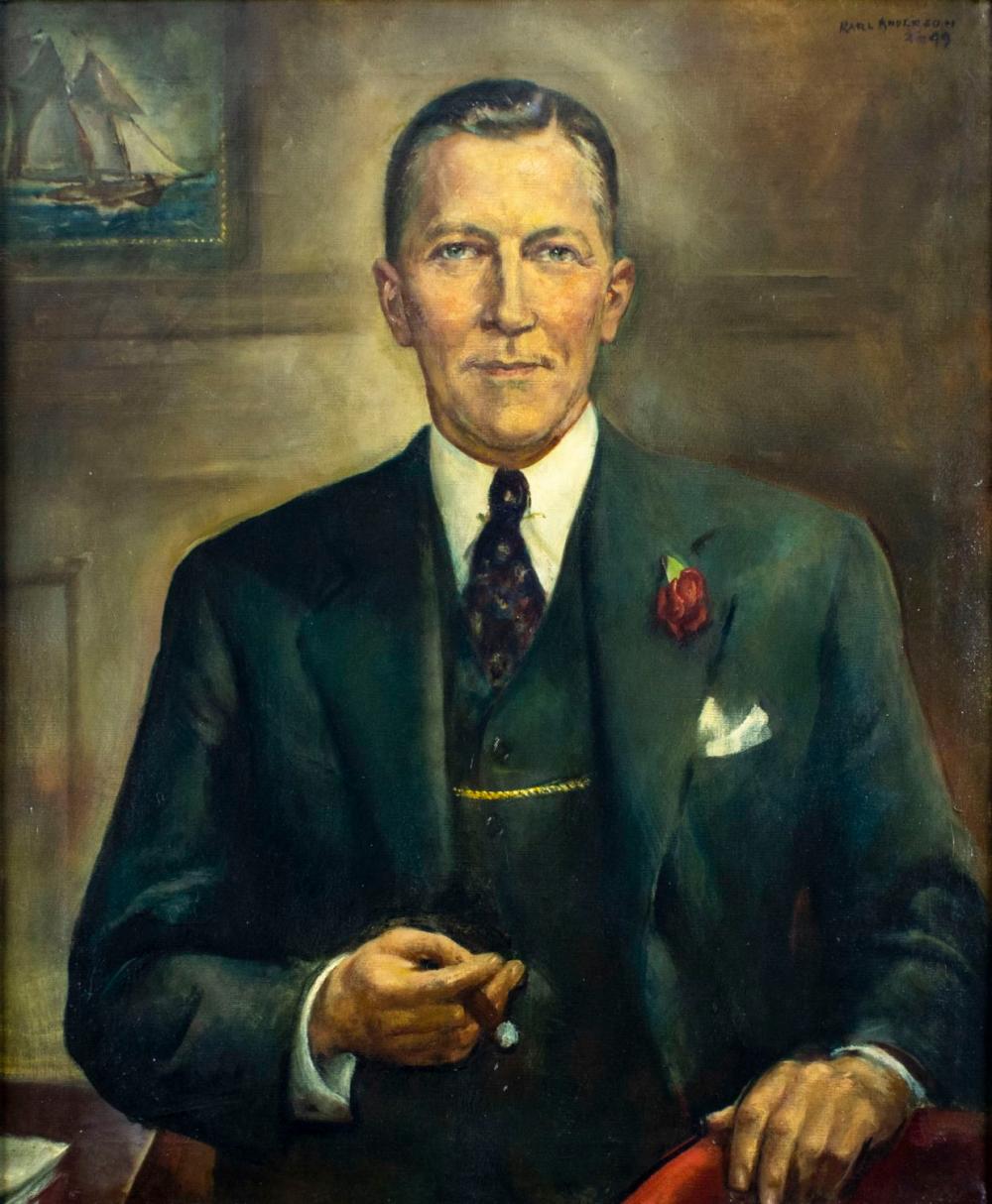 Karl Anderson comparable auction result: karl anderson ct oh 1874 1956 oil painting