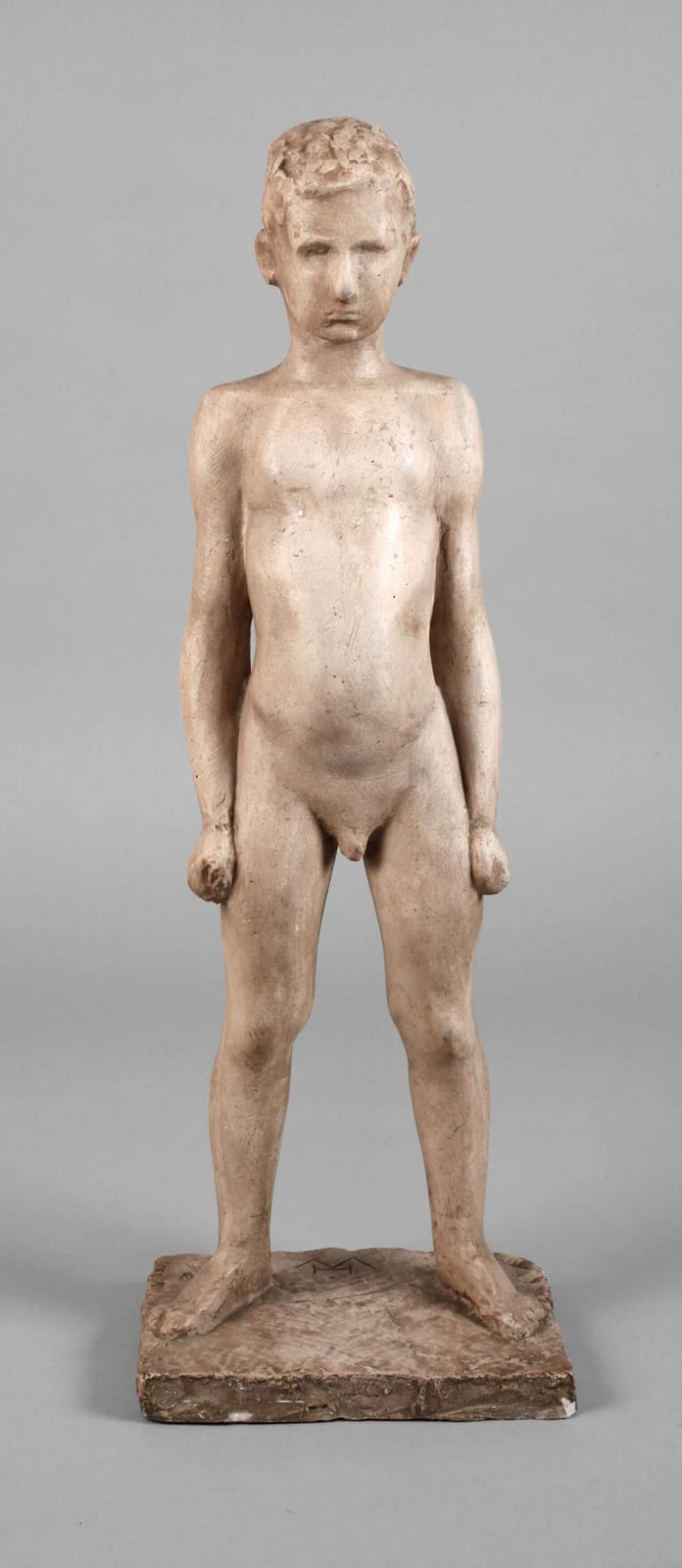 Heinrich Moshage comparable auction result: heinrich moshage stehender junge nach dem bade