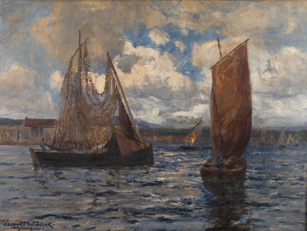 Albert Wenk comparable auction result: albert wenk fischerboote
