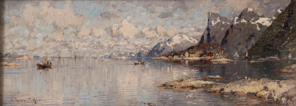 Georg Anton Rasmussen comparable auction result: georg anton rasmussen 1842 stavangen 1914 berlin