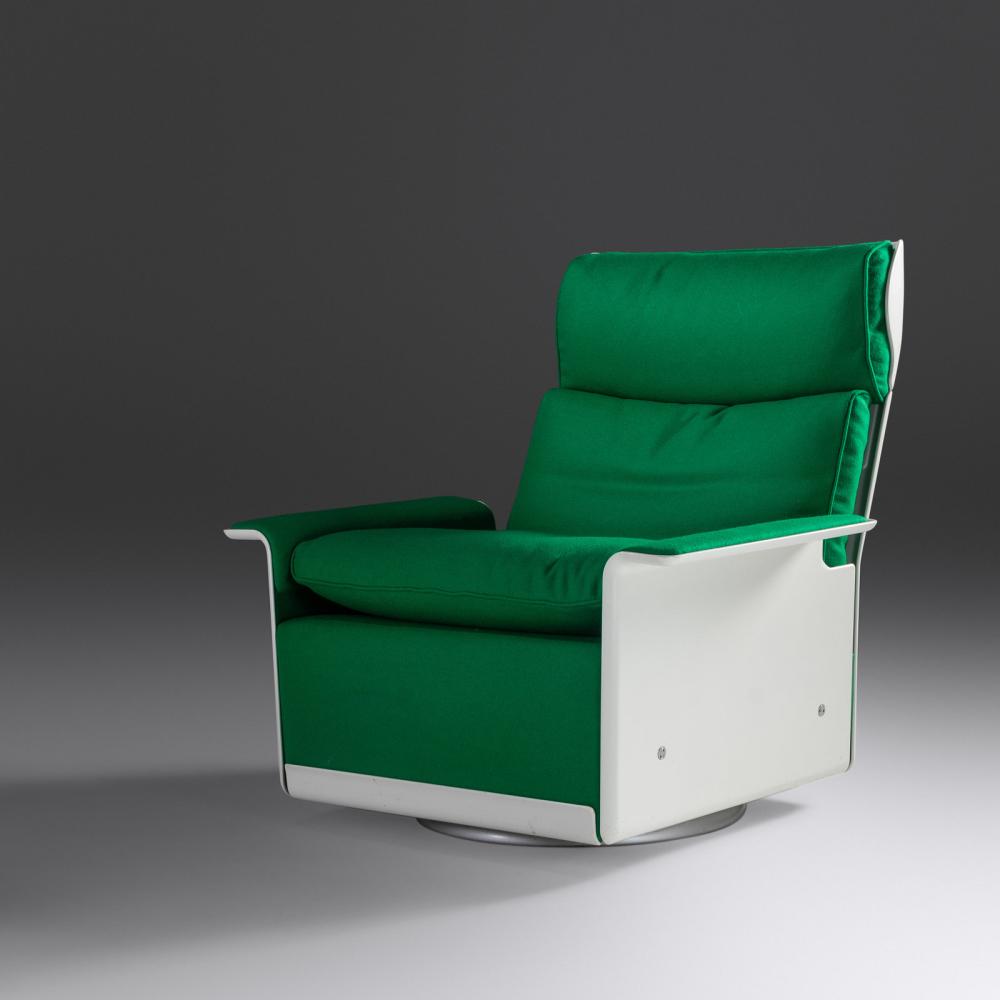 Dieter Rams (b. 1932) 620 High Back Lounge Chair, 1970 Vitsoe, Germany / United Kingdom sold by Hindman, lot 206 — auction record photograph