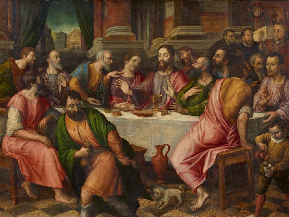 Michiel Coxcie I, The Last Supper sold by Lempertz, lot 2016 — auction record photograph