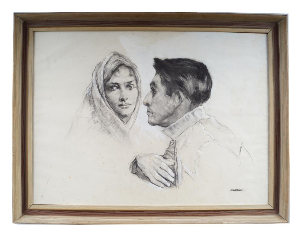 Sean Keating comparable auction result: sean keating 1889 1977