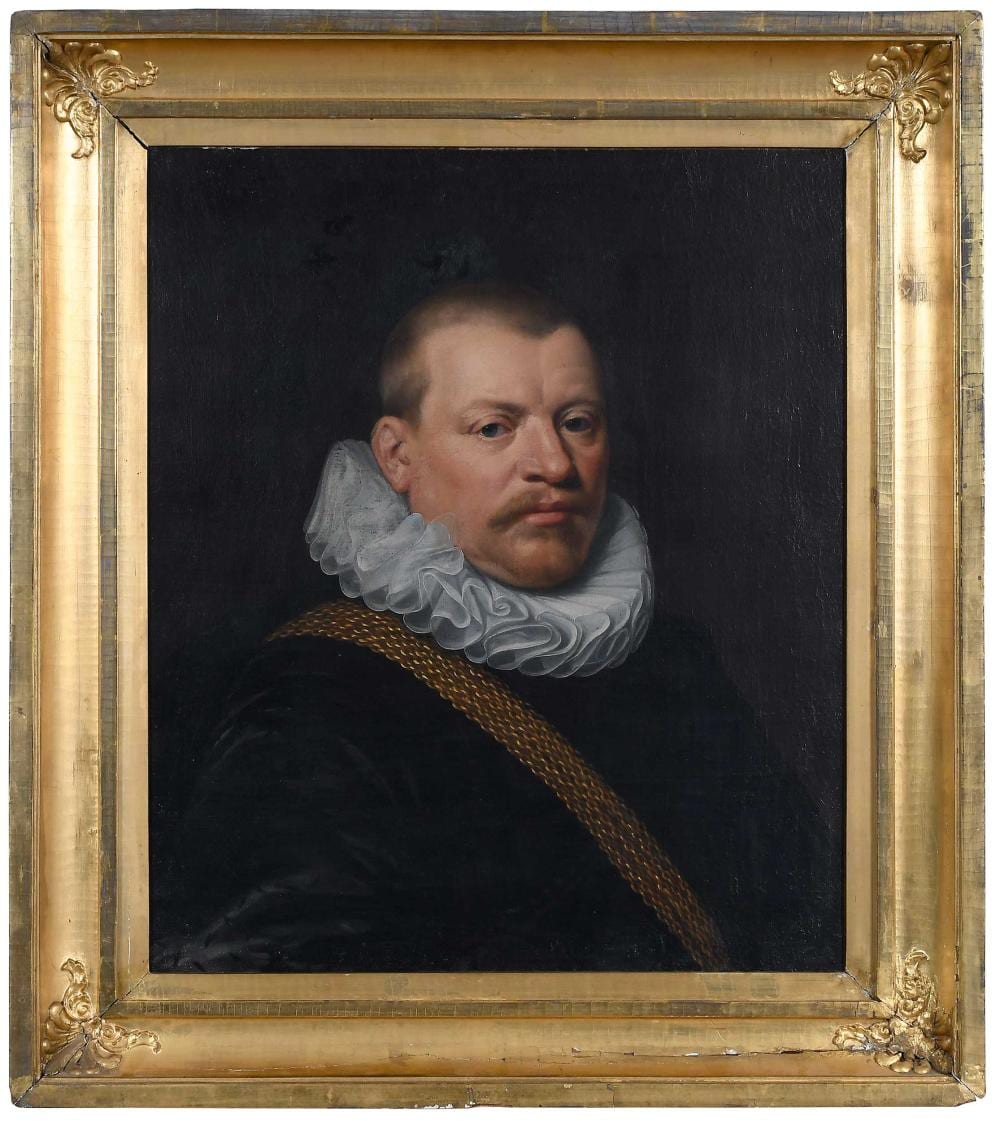 Jan van Ravesteyn comparable auction result: an historic new york dutch portrait by jan van ravesteyn