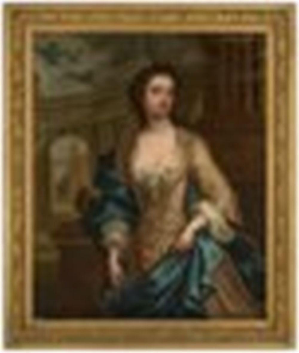 Charles Jervas comparable auction result: charles jervas dublin c 1675 1739 london portrait of lady judith trumbu