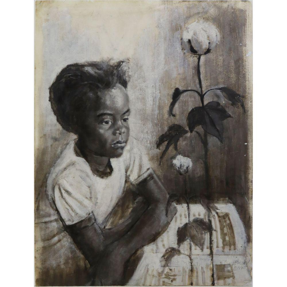 Ernest Crichlow comparable auction result: ernest crichlow african american 1925 2005