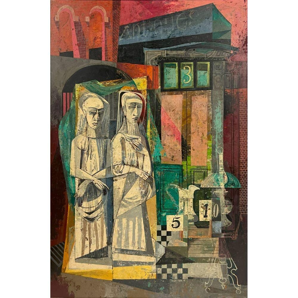Howard Mandel comparable auction result: howard mandel american 1917 1999