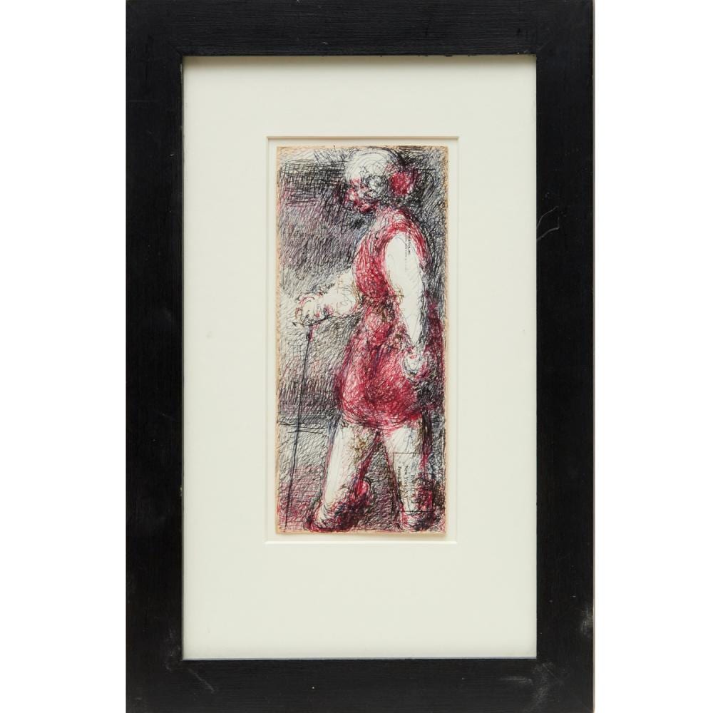 Malcolm McKesson comparable auction result: malcolm mckesson ink drawing