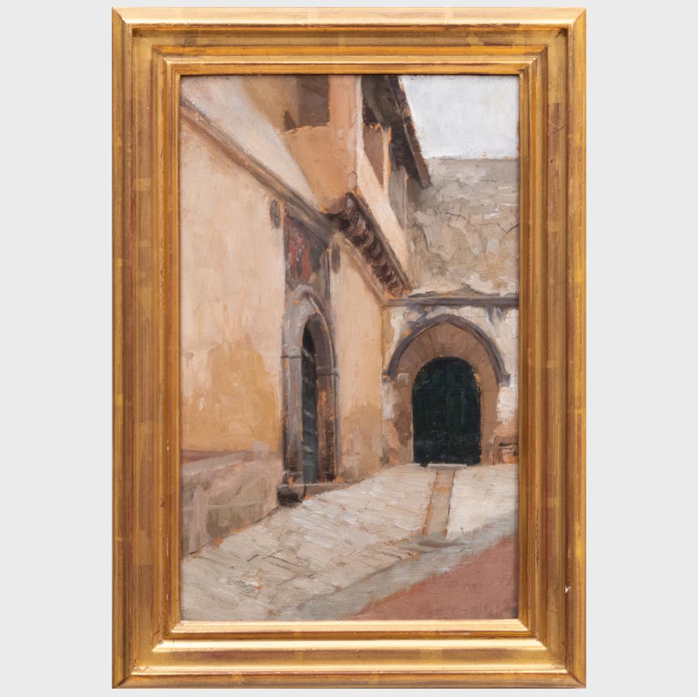 jules marie auguste leroux 1871 1954 italian town square terracina interior of an italian church and figure · STAIR · 2023-11-09 Jules Marie Auguste Leroux comparable auction result: jules marie auguste leroux 1871 1954 italian town square terracina interior of an italian church and figure