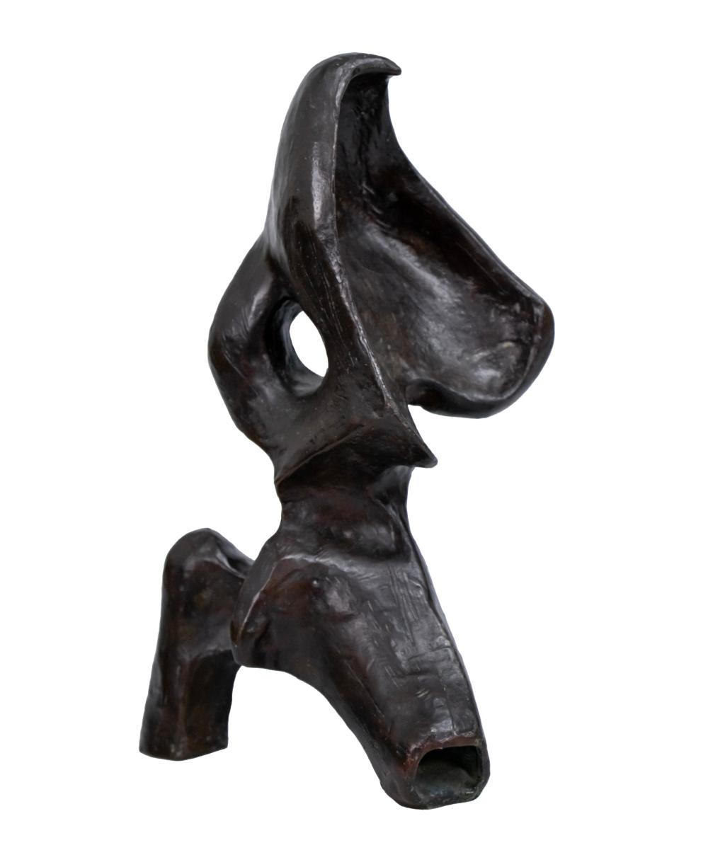 Eli Ilan comparable auction result: eli ilan 1928 1982 bronze sculpture 1969