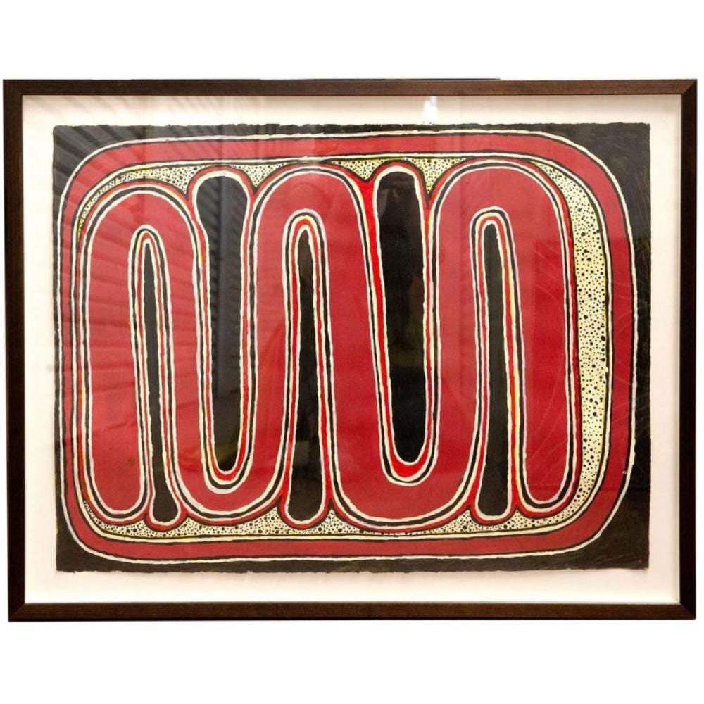 butcher cherel janangoo c 1920 2009 shield and bodypaint 1992 · Roxbury's Auction House · 2023-11-11 Butcher Cherel Janangoo comparable auction result: butcher cherel janangoo c 1920 2009 shield and bodypaint 1992