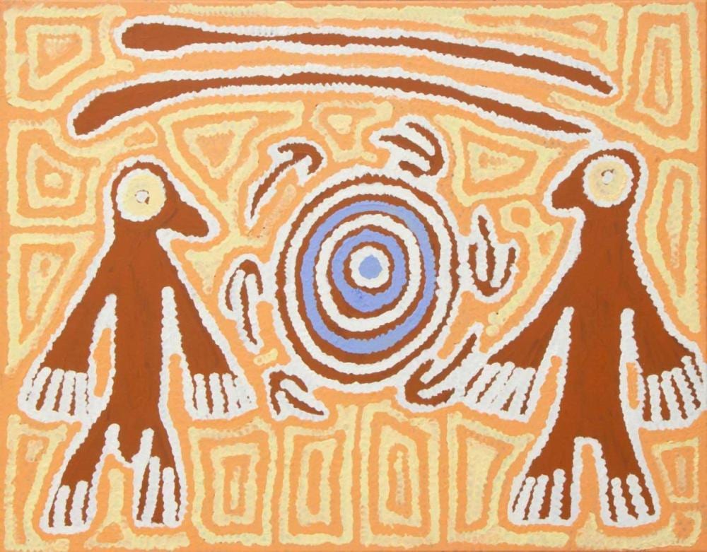 Samantha Daniels Napaltjarri comparable auction result: samantha daniels napaltjarri platypus brothers