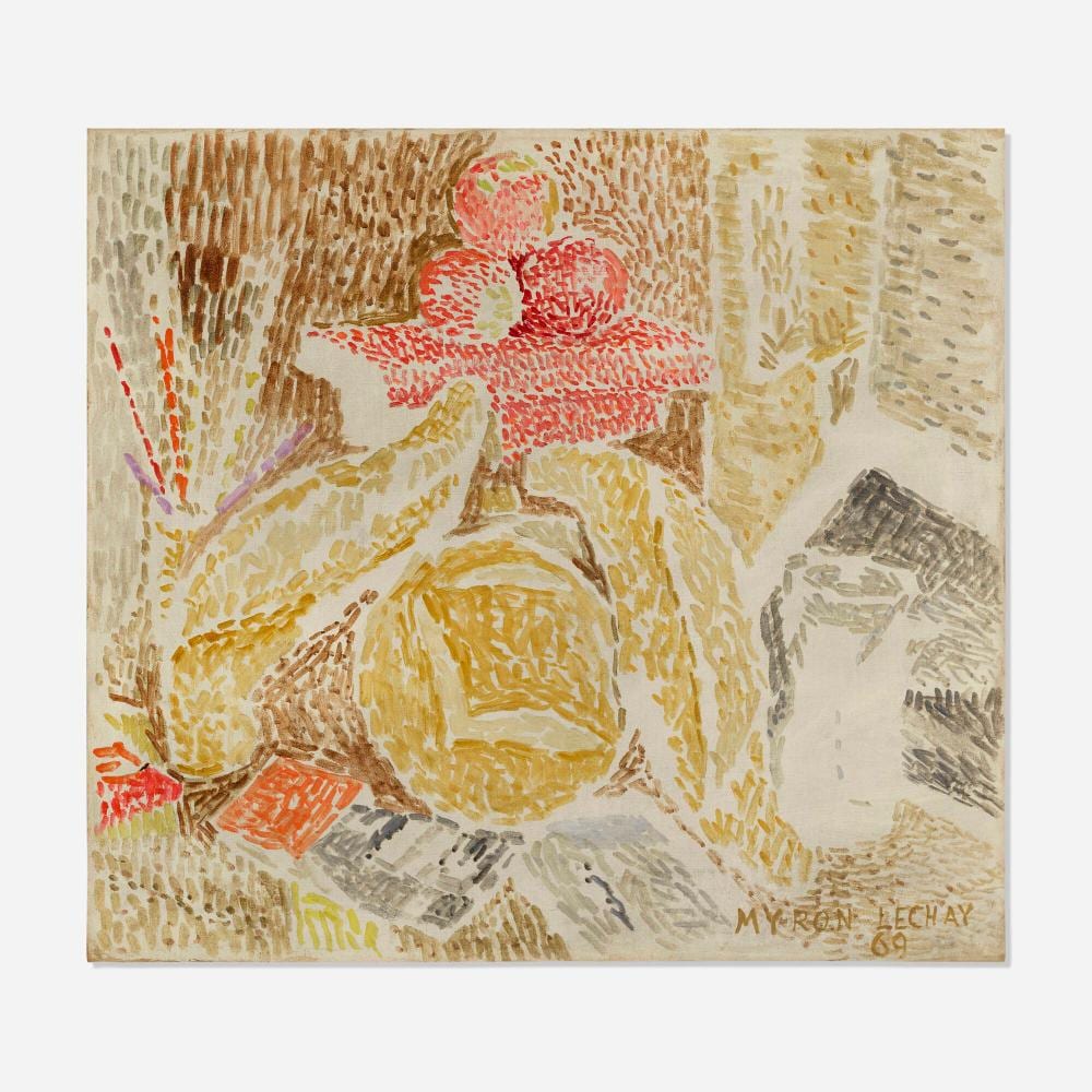 myron lechay still life with fruit · Rago Arts and Auction Center · 2023-11-10 Myron Lechay comparable auction result: myron lechay still life with fruit