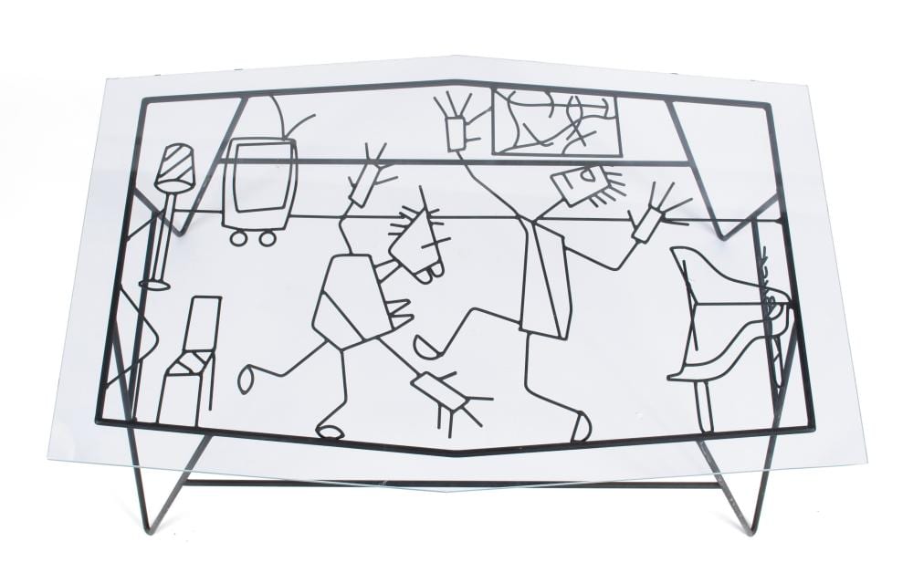 barrett debusk american b 1955 glass top coffee table · Selkirk Auctioneers & Appraisers · 2023-11-11 Barrett DeBusk comparable auction result: barrett debusk american b 1955 glass top coffee table