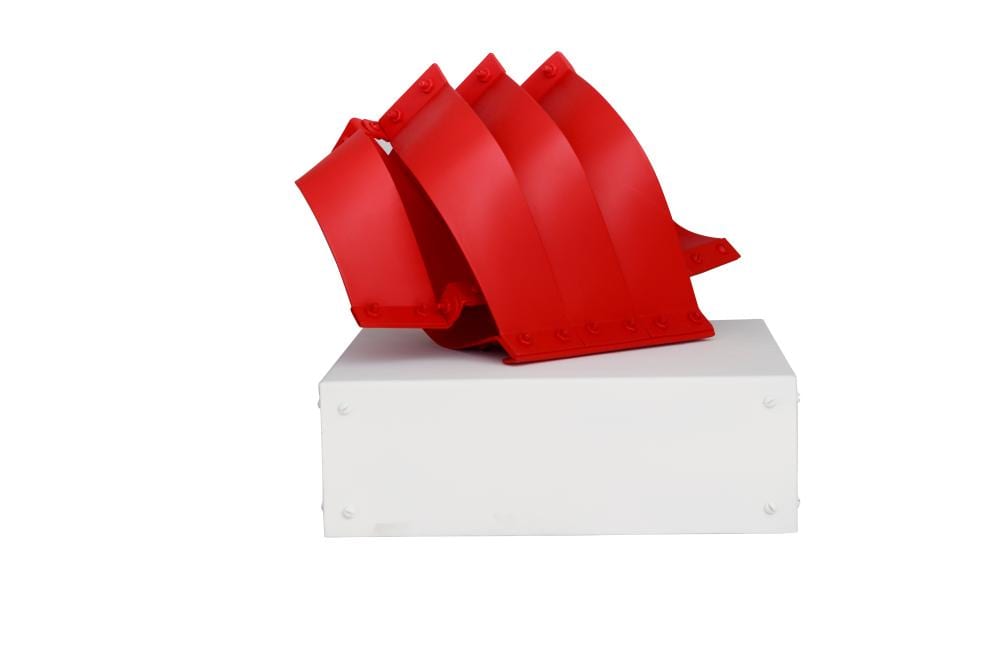 Edgar Negret (1920-2012) Cometa, 1989 Aluminio pintado Medidas: 30 x 30 x 30 cm Ed. 32/60 comparable sale