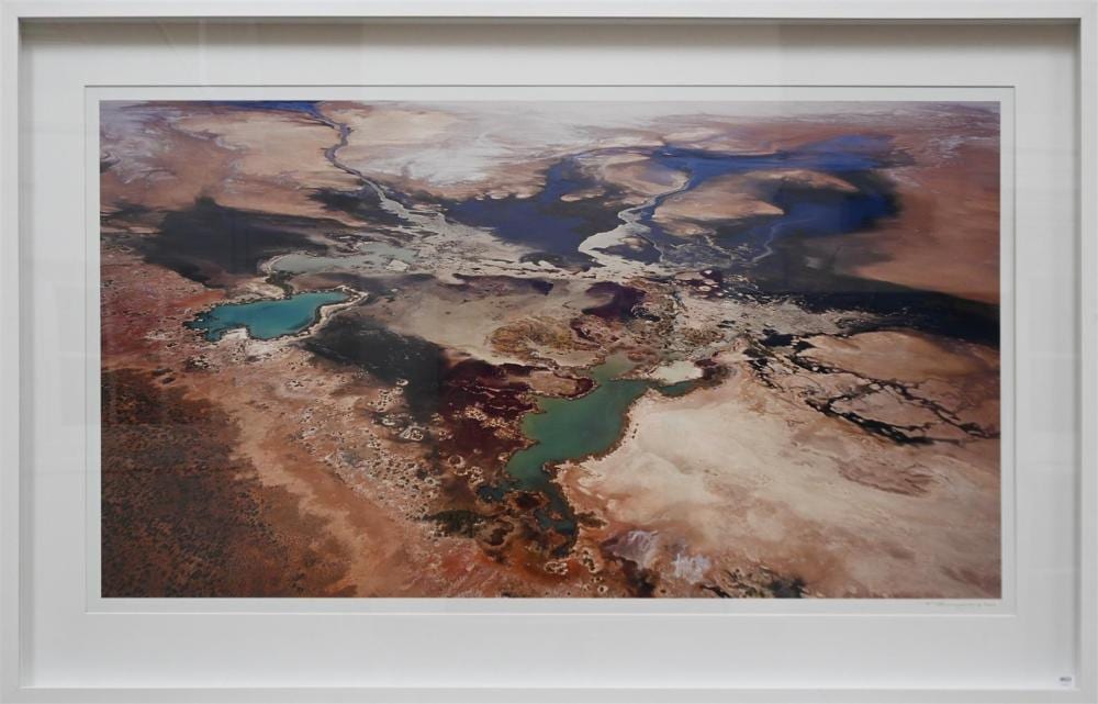 Richard Woldendorp comparable auction result: richard woldendorp born 1927 aerial lake macleod wa archival inkjet print edition unknown