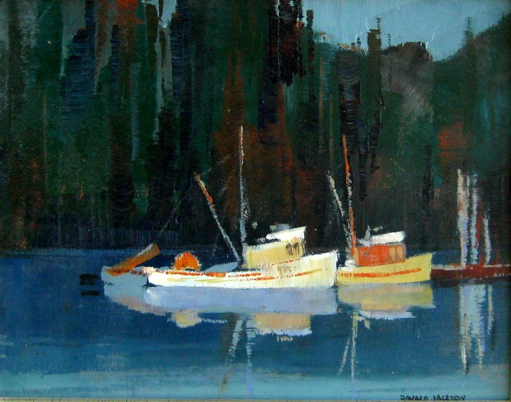 Ronald Threlkeld Jackson comparable auction result: ronald threlkeld jackson canadian 1902 1992 rest period queen charlottes