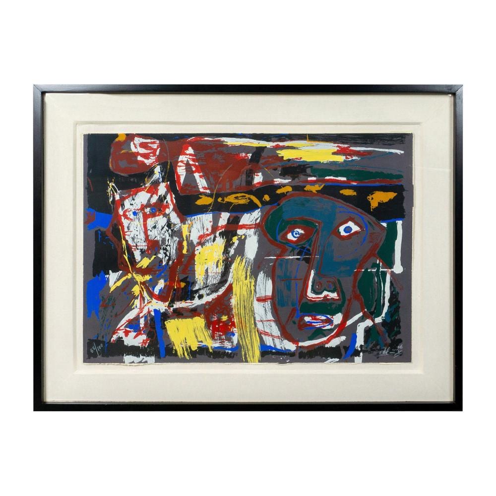 Alejandro Santiago comparable auction result: alejandro santiago original serigraph on paper signed