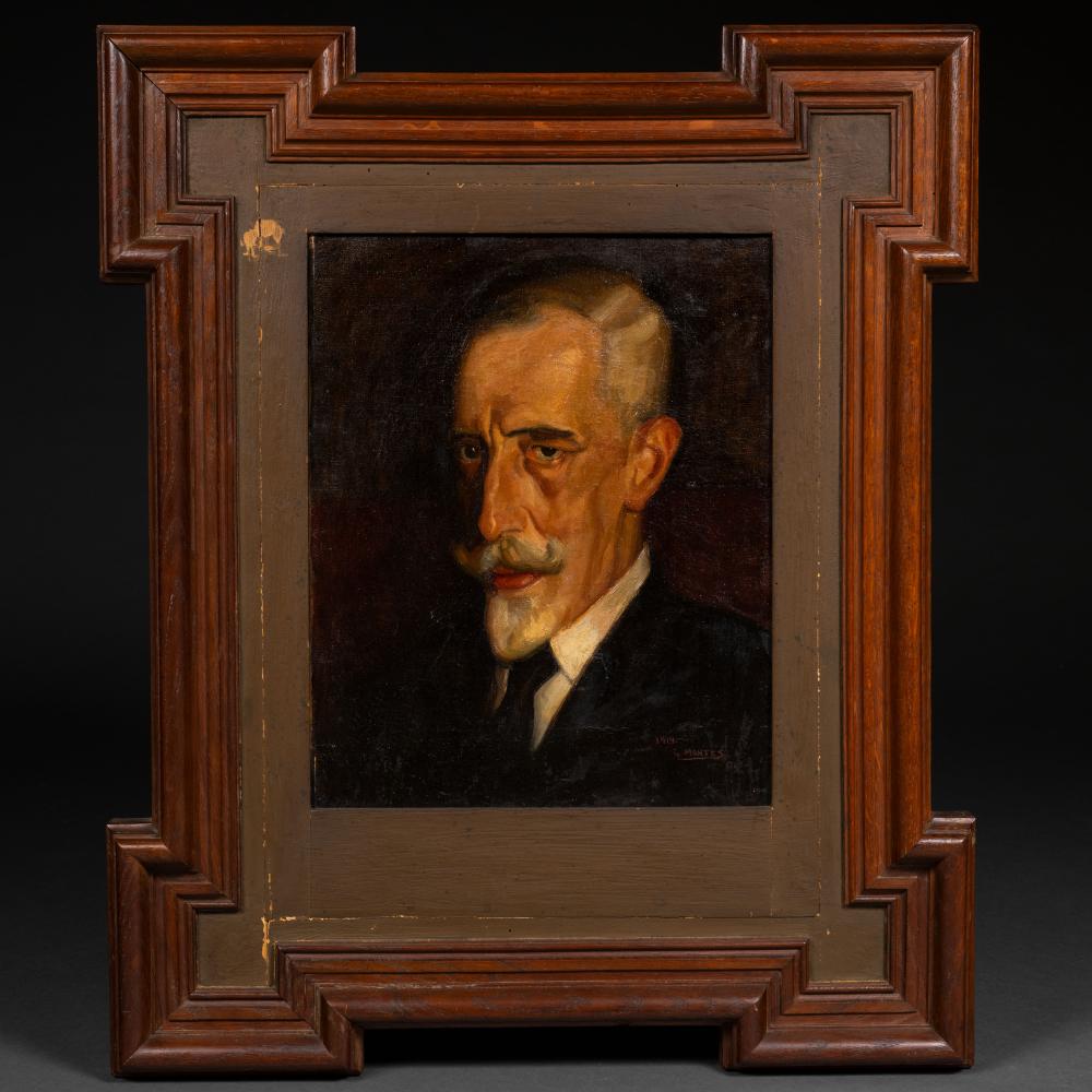 Gaspar Montes Iturrioz comparable auction result: portrait of a gentleman
