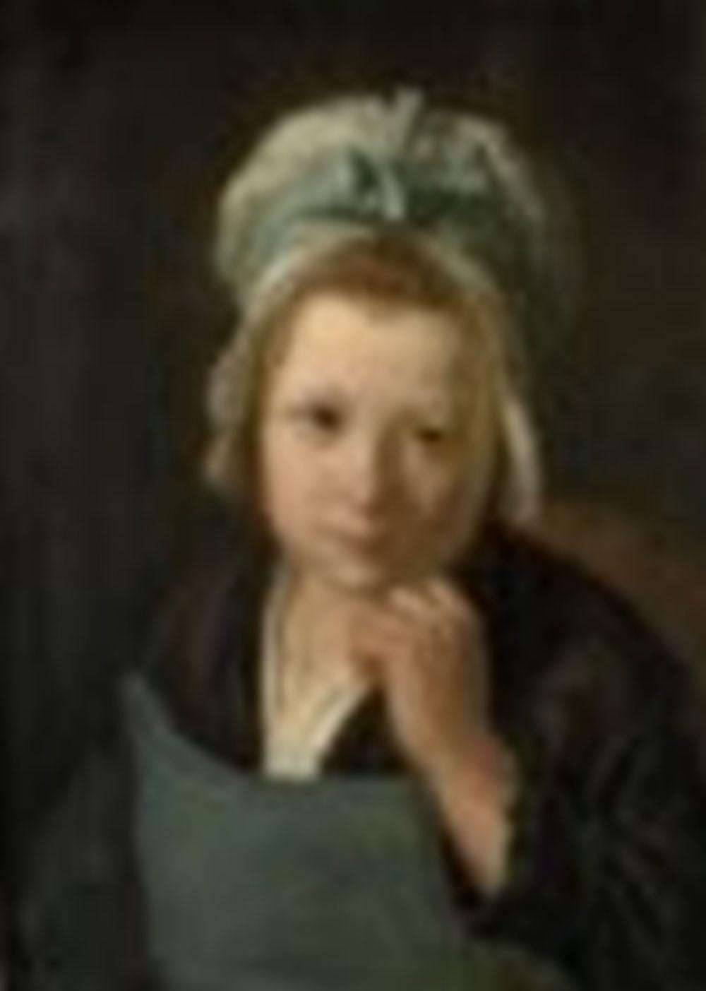 Henri-Pierre Danloux comparable auction result: henri pierre danloux paris 1753 1809 la servante lyonnaise huile sur pann