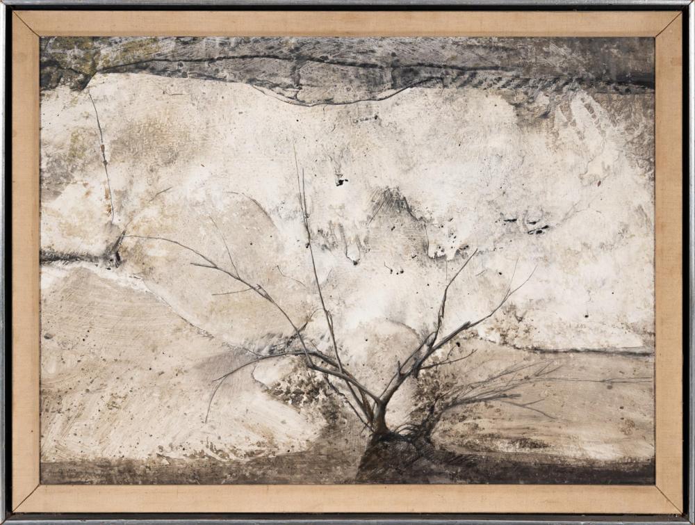 Gibbs Milliken comparable auction result: gibbs milliken winter tree 1967