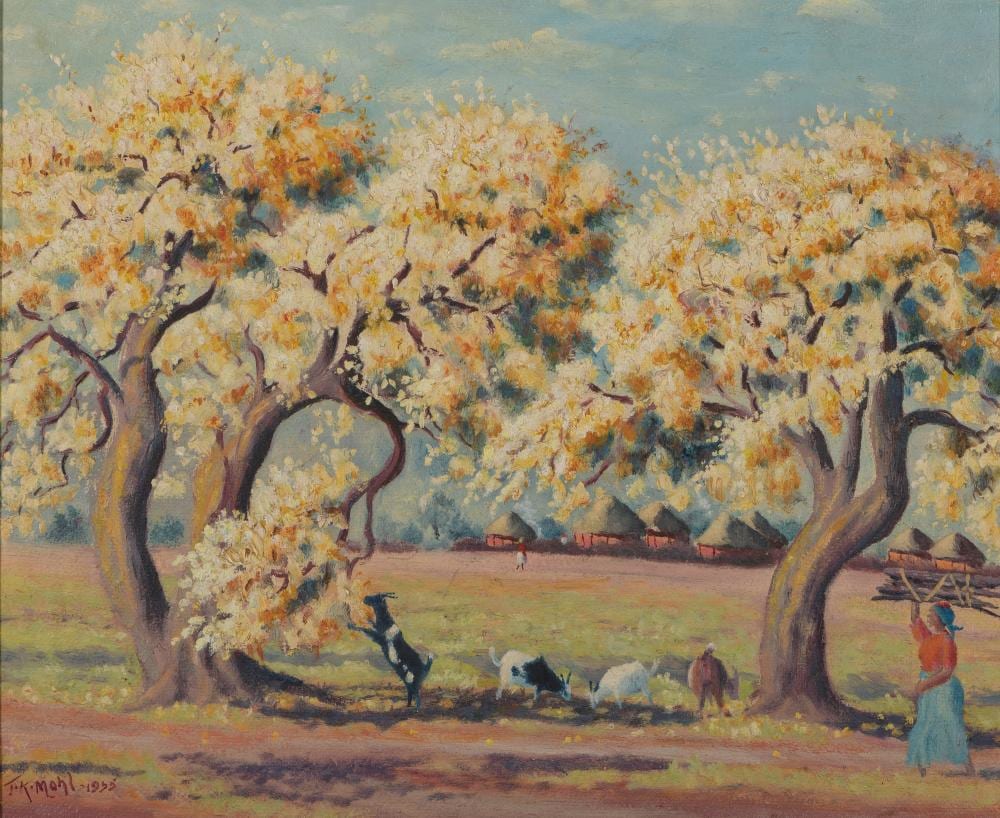 John Koenakeefe Mohl comparable auction result: john koenakeefe mohl south africa 1903 1985 september in bechuanaland s a