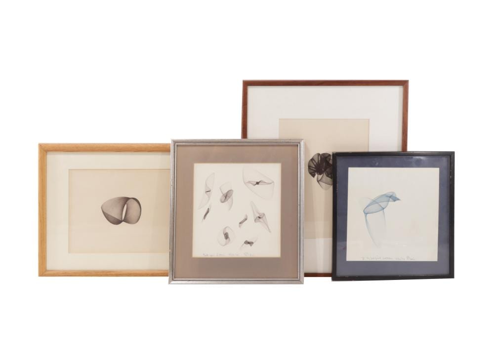 Karnig Nalbandian comparable auction result: karnig nalbandian harmonograph works on paper