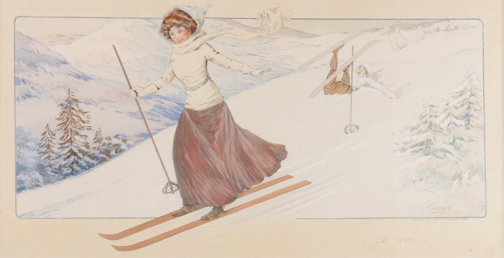 GAMY comparable auction result: gamy marguerite montaut le ski