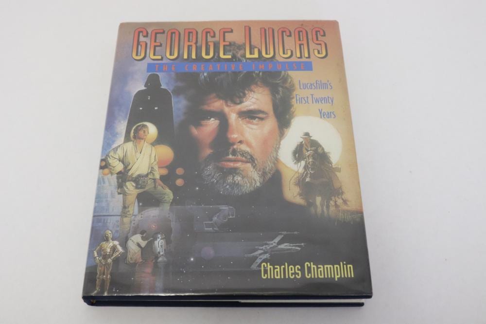 George Lucas comparable auction result: george lucas the creative impulse signed by george lucas