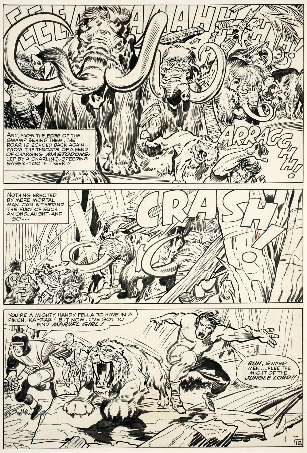 jack kirby jacob kurtzberg dit stan lee stanley lieber dit · Artcurial · 2023-11-18 Jack Kirby comparable auction result: jack kirby jacob kurtzberg dit stan lee stanley lieber dit