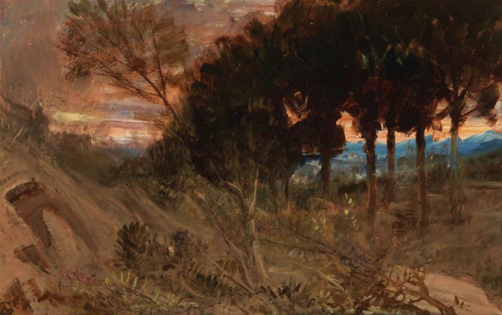 Albert Goodwin, RWS comparable auction result: albert goodwin rws british 1845 1932 the outskirts of florence