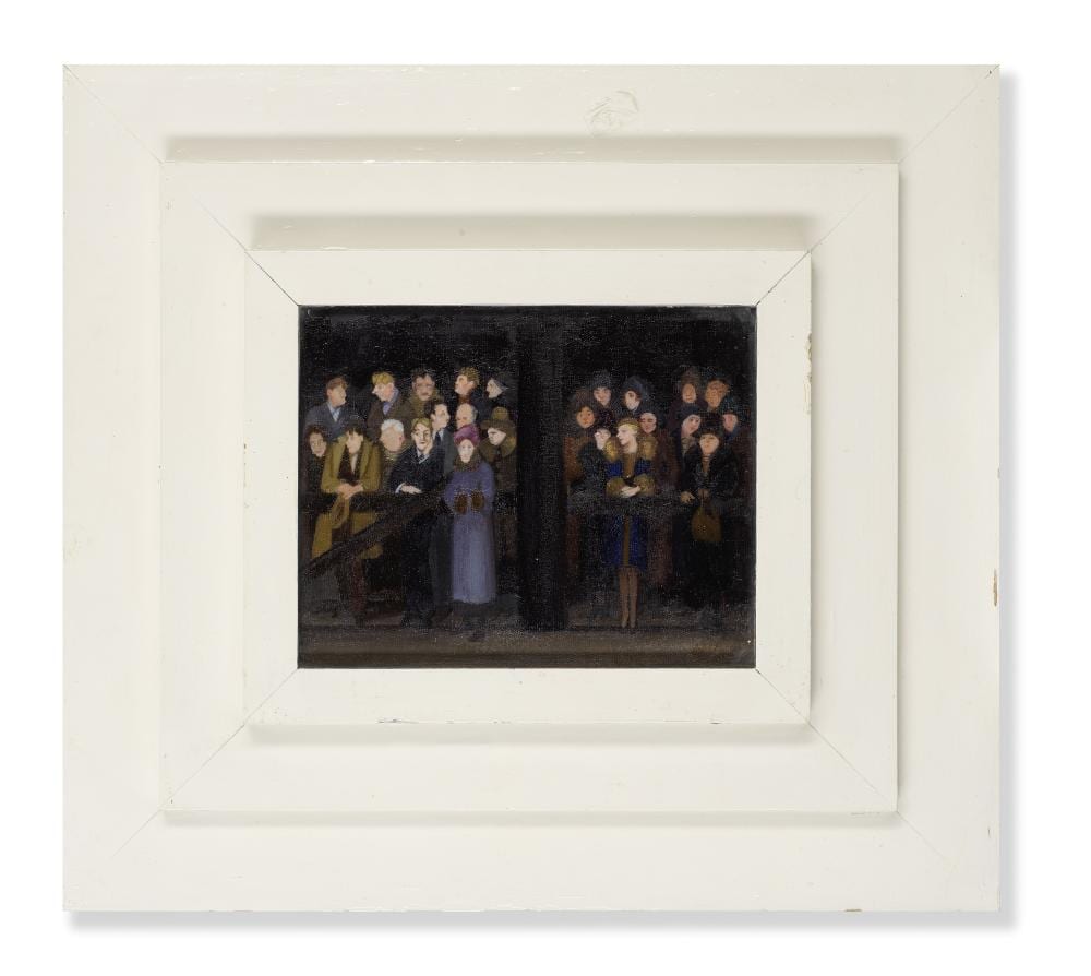 Gluck comparable auction result: gluck hannah gluckstein british 1895 1978 the unofficial jury rouse trial 20 3 x 25 3 cm 8 x 10 in