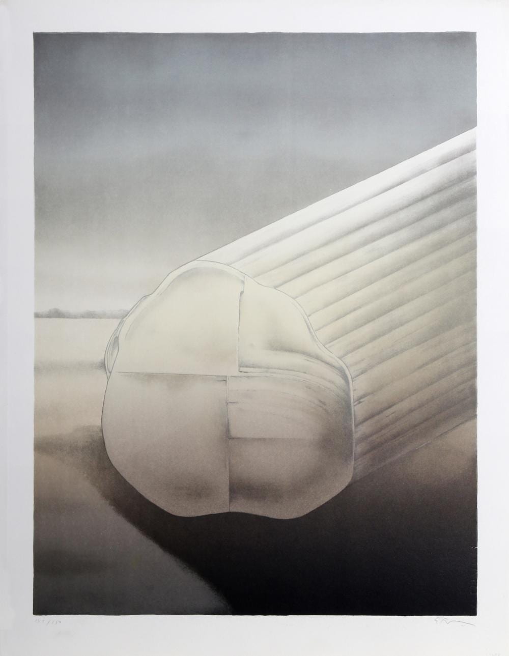Alain LeFoll comparable auction result: alain le foll cactus log i lithograph