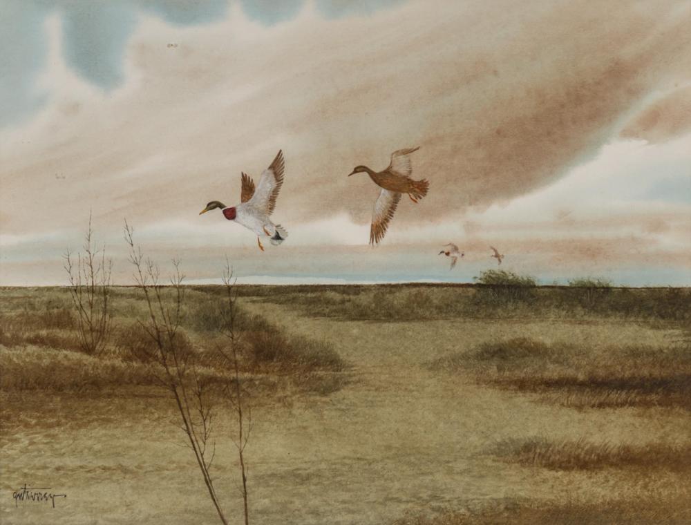 Raul Gutierrez comparable auction result: raul gutierrez ducks in flight