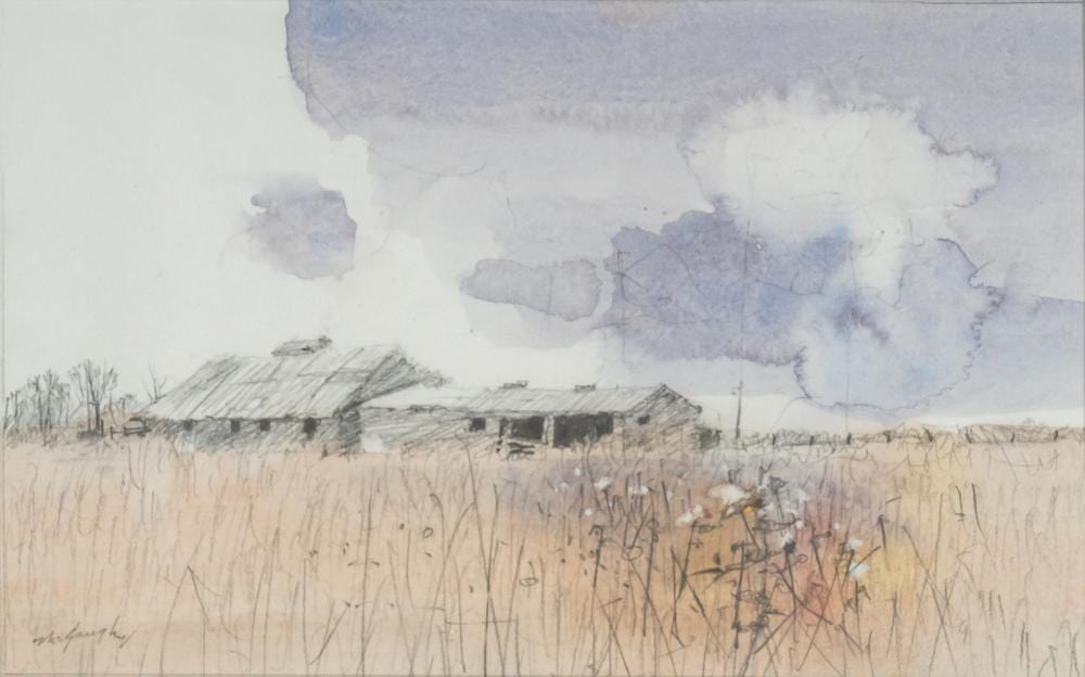 Clay McGaughy comparable auction result: clay mcgaughy milkweed patch