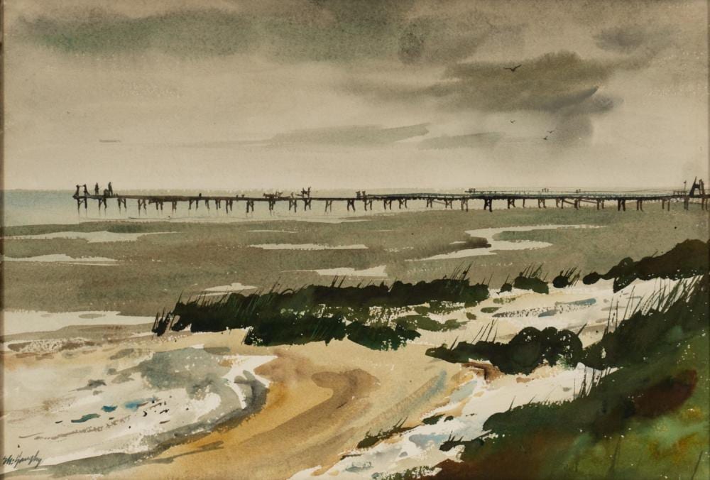 Clay McGaughy comparable auction result: clay mcgaughy texas beach