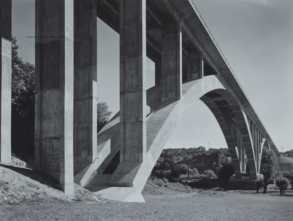 Adolf Lazi comparable auction result: adolf lazi autobahnbr cke bei leipheim ber die donau 1936 38