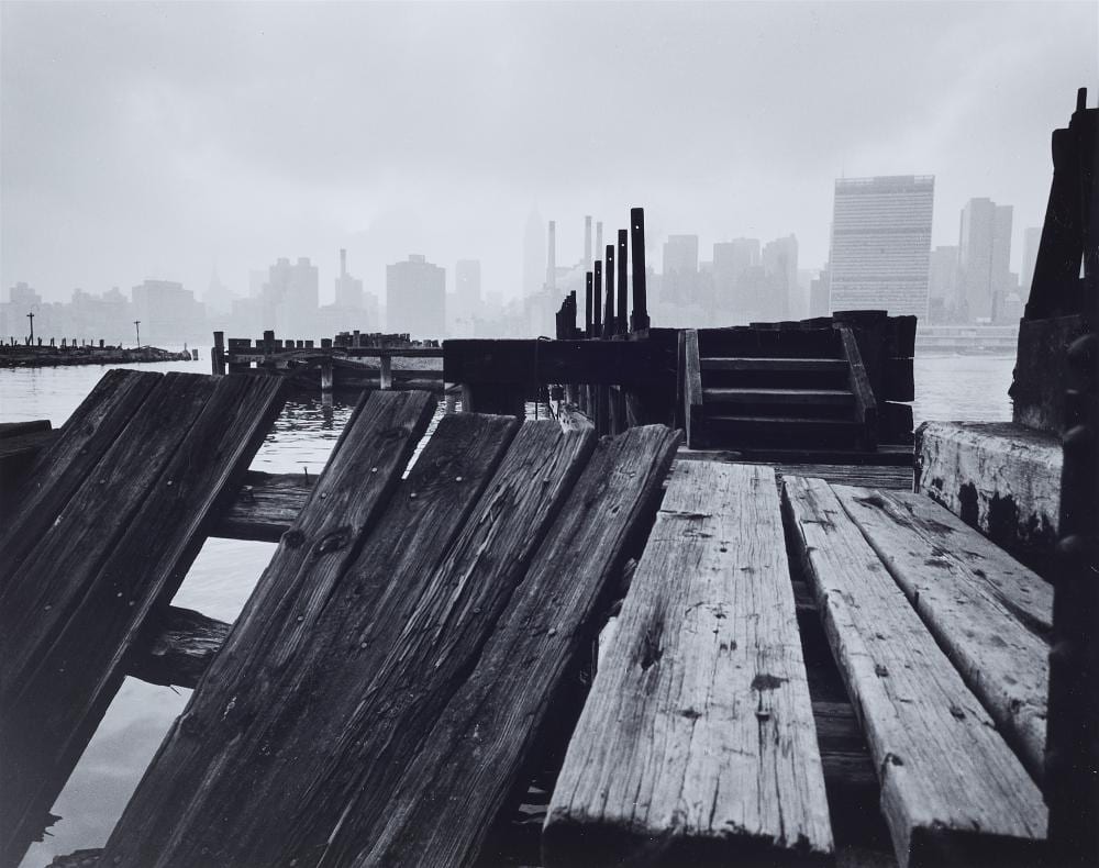 Thomas Lüttge comparable auction result: thomas l ttge east river new york 1985