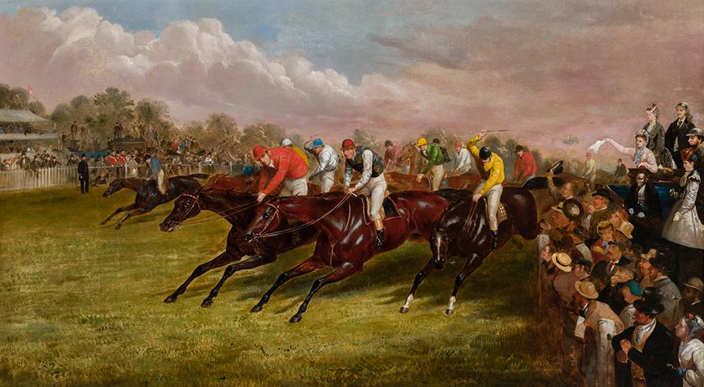 Richard Dodd Widdas comparable auction result: richard dodd widdas the derby of 1870