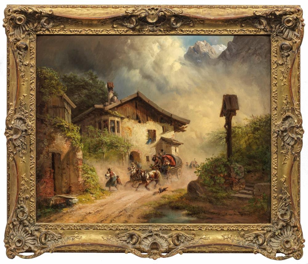 Adolf Heinrich Lier comparable auction result: adolf lier
