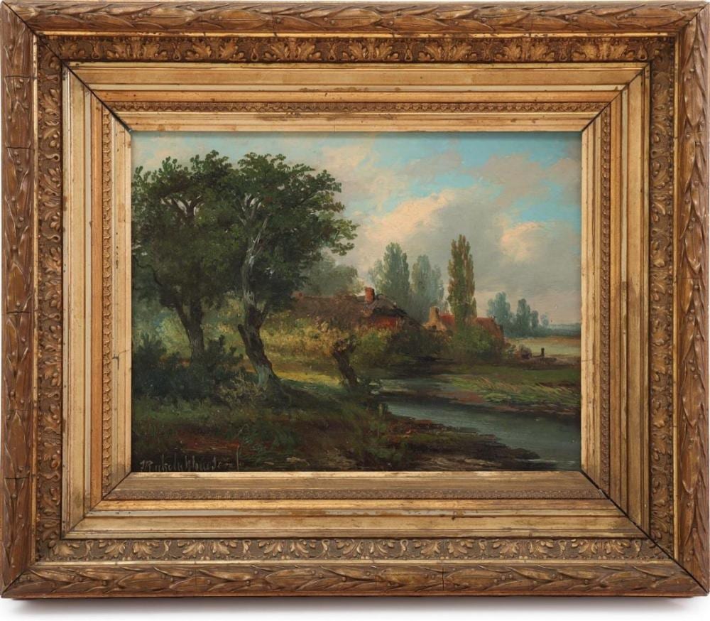Hermanus Jan Hendrik Rijkelijkhuysen comparable auction result: unclearly signed
