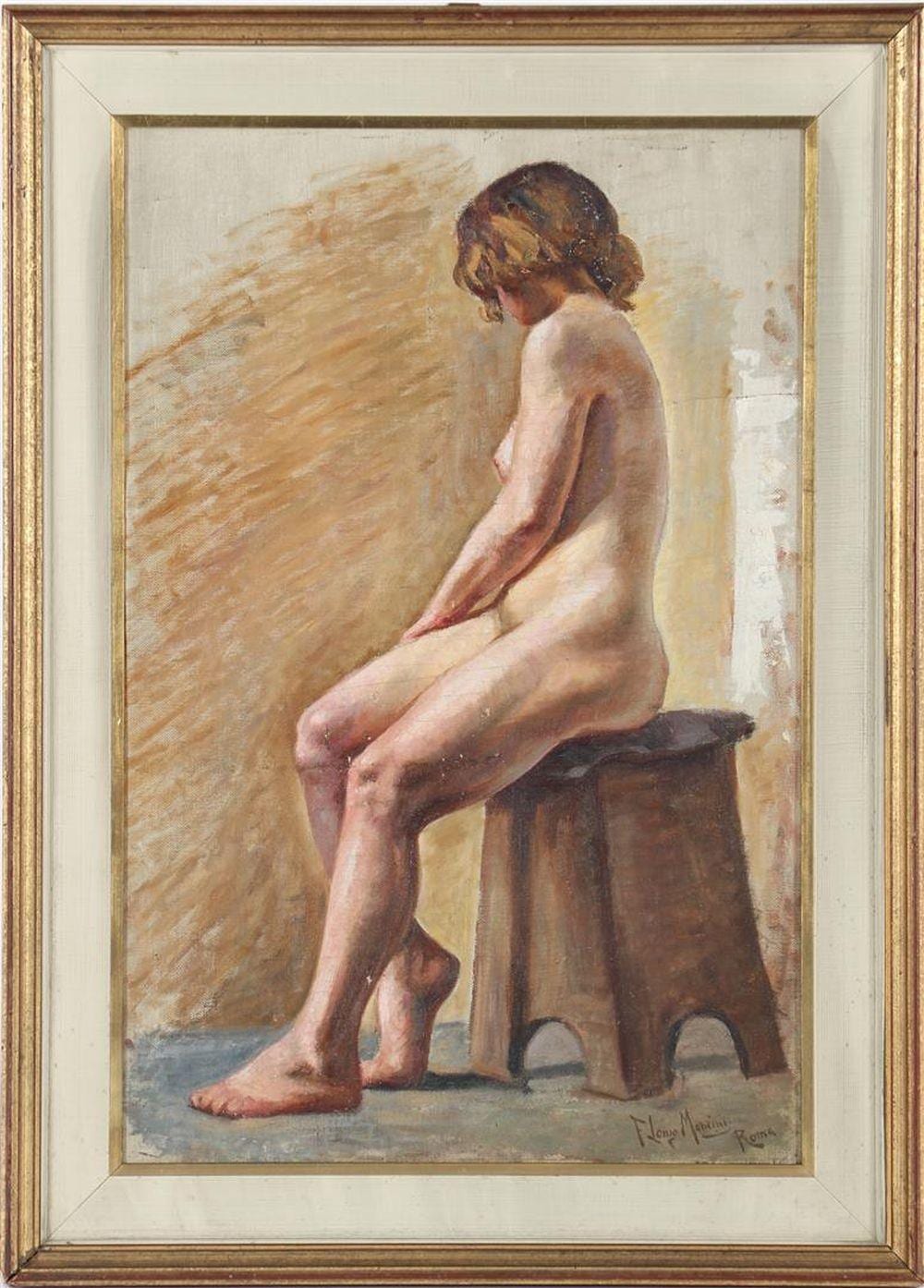 francesco longo mancini 1880 1954 · Derksen Veilingbedrijf · 2023-11-21 Francesco Longo Mancini comparable auction result: francesco longo mancini 1880 1954